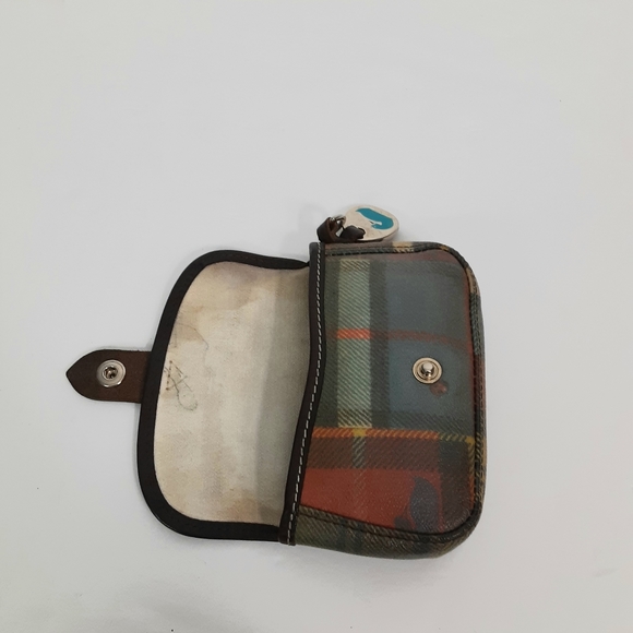 Dooney Bourke multi color leather small pouch - Picture 8 of 9